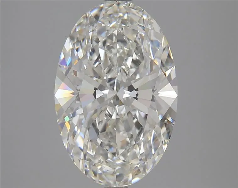 4.75ct Oval Lab Grown Diamond (Colour G, Clarity VS2, IGI Certified)
