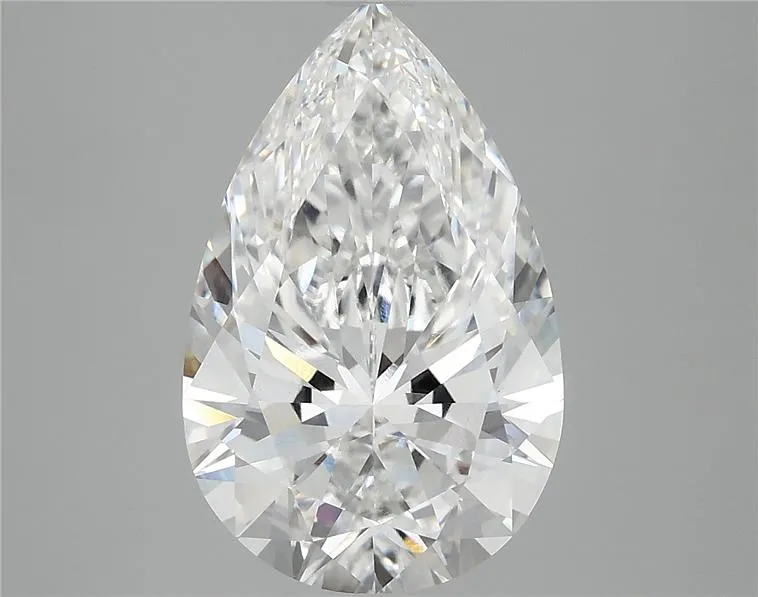 4.75ct Pear Lab Grown Diamond (Colour E, Clarity VVS2, IGI Certified)