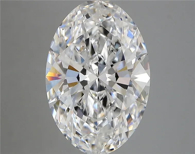 4.83ct Oval Lab Grown Diamond (Colour D, Clarity VVS2, IGI Certified)