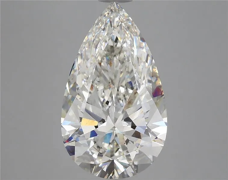 4.89ct Pear Lab Grown Diamond (Colour G, Clarity VS2, IGI Certified)
