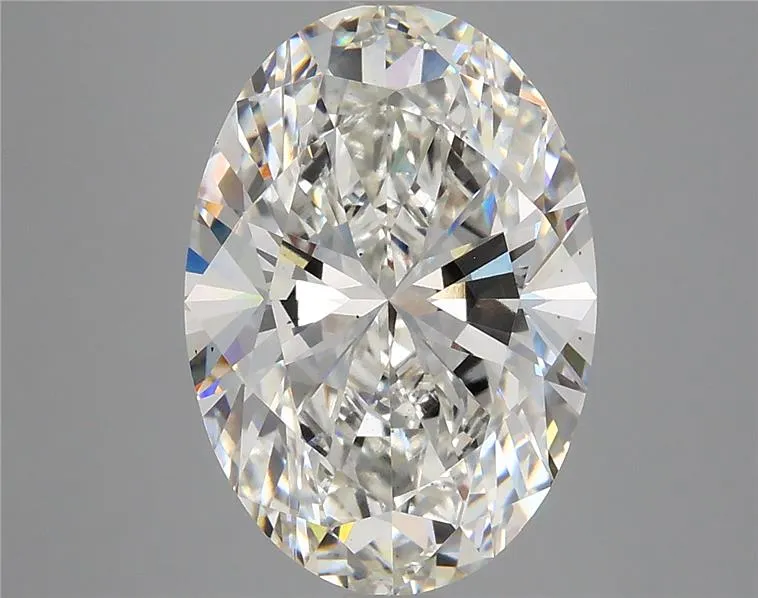 4.92ct Oval Lab Grown Diamond (Colour G, Clarity VS2, IGI Certified)