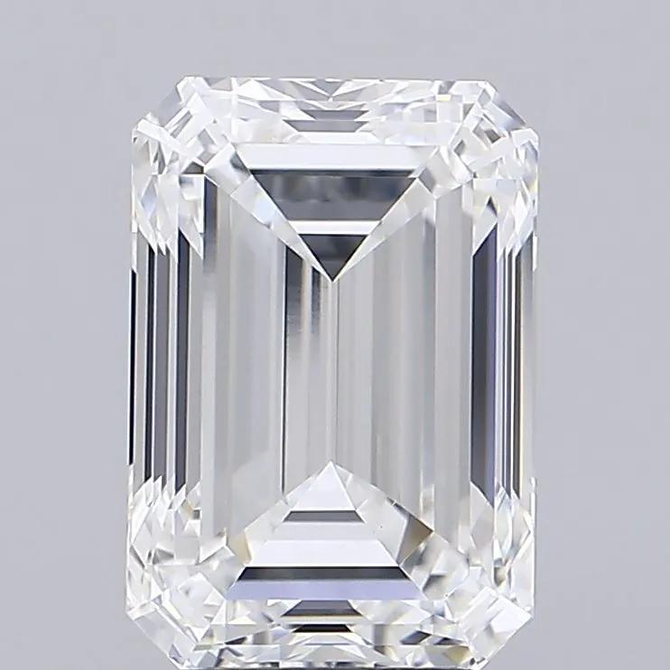 5.00ct Emerald Lab Grown Diamond (Colour E, Clarity VVS2, IGI Certified)