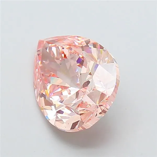 5.00ct Pear Lab Grown Diamond (Colour Fancy Intense Pink, Clarity VS1, IGI Certified)