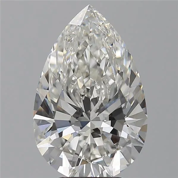 5.00ct Pear Lab Grown Diamond (Colour G, Clarity VVS2, IGI Certified)
