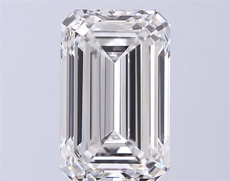 5.01ct Emerald Lab Grown Diamond (Colour F, Clarity VVS2, IGI Certified)