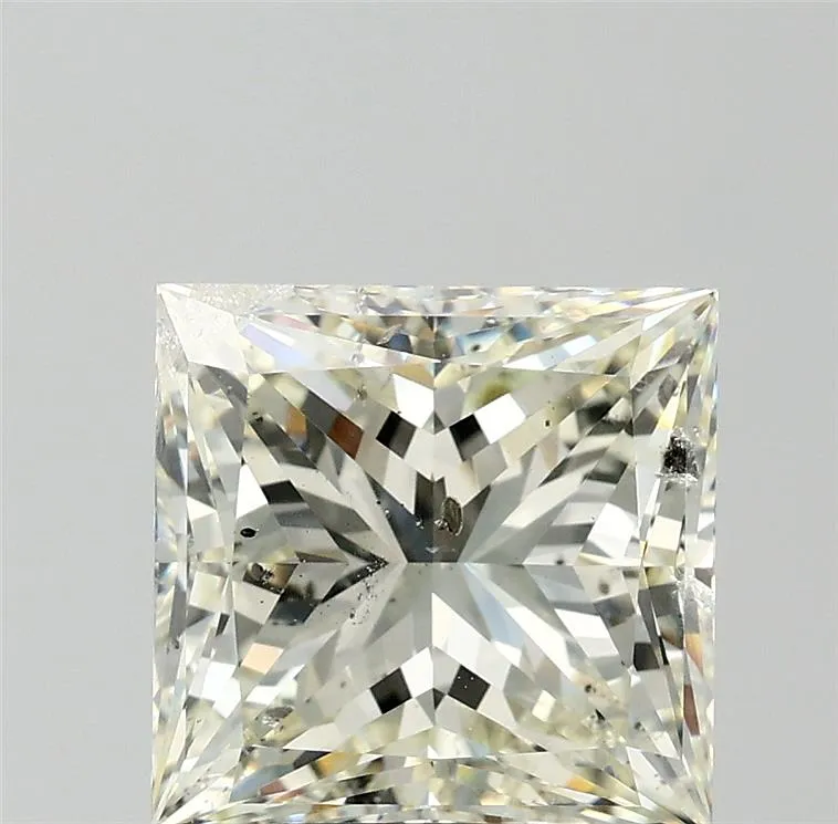 5.01ct Princess Natural Diamond (Colour K, Clarity SI2, Cut VG, IGI Certified)