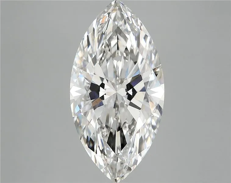 5.03ct Marquise Lab Grown Diamond (Colour G, Clarity VVS2, IGI Certified)