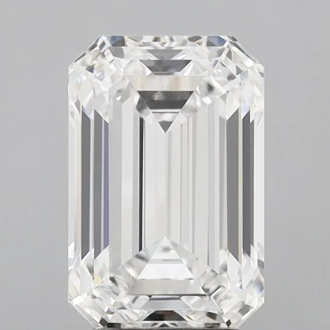 5.04ct Emerald Lab Grown Diamond (Colour E, Clarity VVS1, IGI Certified)