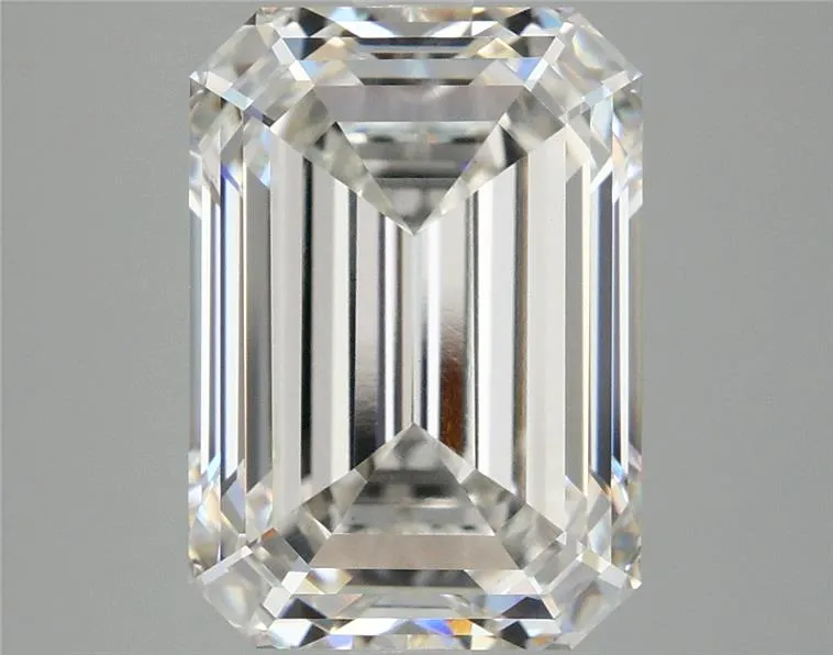 5.04ct Emerald Lab Grown Diamond (Colour F, Clarity VVS2, IGI Certified)