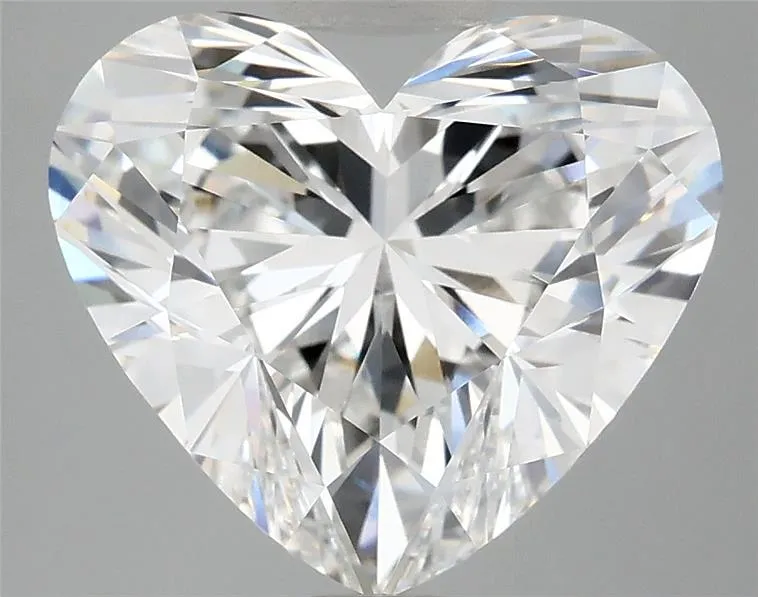5.04ct Heart Lab Grown Diamond (Colour E, Clarity VVS2, IGI Certified)