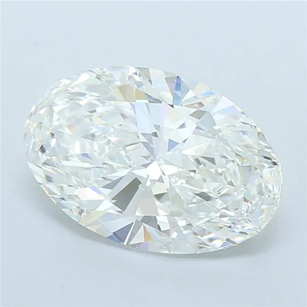 5.04ct Oval Lab Grown Diamond (Colour F, Clarity VVS1, IGI Certified)