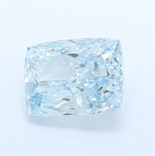 5.05ct Cushion modified Lab Grown Diamond (Colour Fancy Intense Blue, Clarity VVS2, IGI Certified)