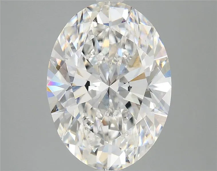 5.05ct Oval Lab Grown Diamond (Colour E, Clarity VVS2, IGI Certified)