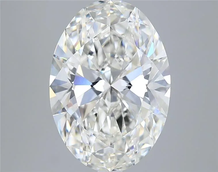 5.05ct Oval Lab Grown Diamond (Colour G, Clarity VVS2, IGI Certified)