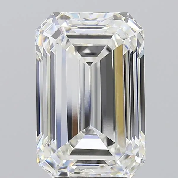5.06ct Emerald Lab Grown Diamond (Colour F, Clarity VVS1, IGI Certified)