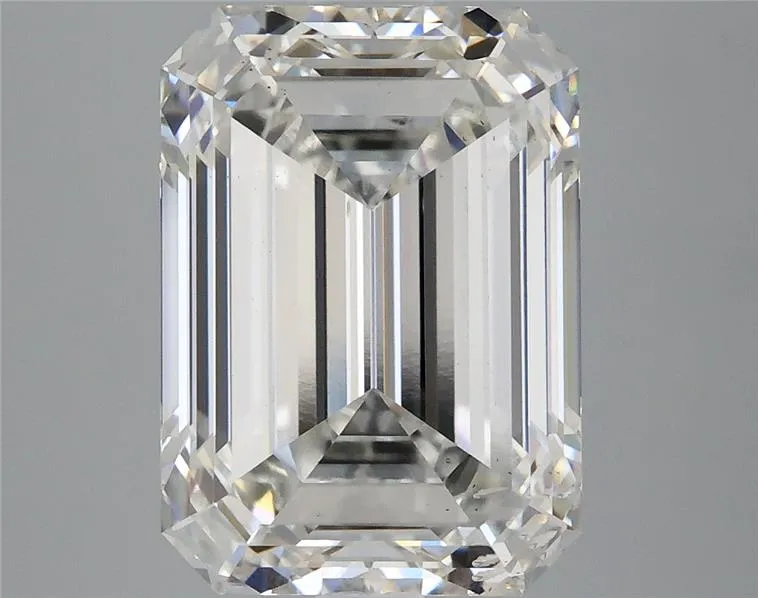 5.06ct Emerald Lab Grown Diamond (Colour G, Clarity SI1, IGI Certified)