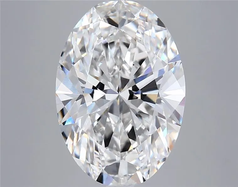 5.06ct Oval Lab Grown Diamond (Colour F, Clarity VVS2, IGI Certified)