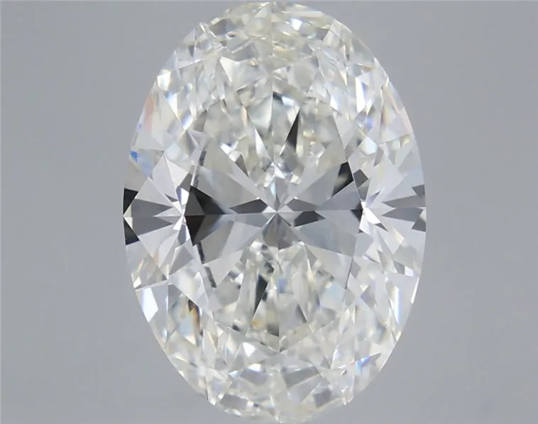 5.06ct Oval Lab Grown Diamond (Colour G, Clarity VVS2, IGI Certified)