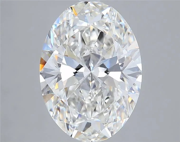 5.06ct Oval Lab Grown Diamond (Colour G, Clarity VVS2, IGI Certified)