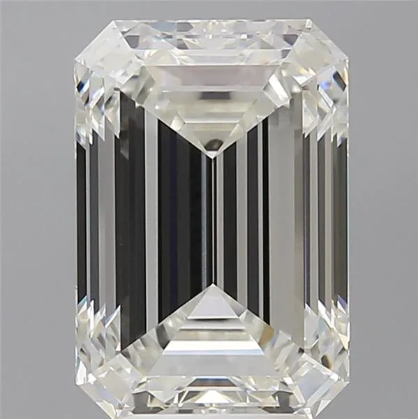 5.07ct Emerald Lab Grown Diamond (Colour G, Clarity VVS2, IGI Certified)