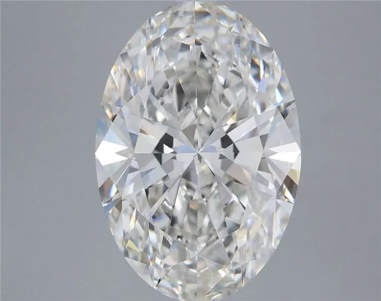 5.08ct Oval Lab Grown Diamond (Colour F, Clarity VVS2, IGI Certified)