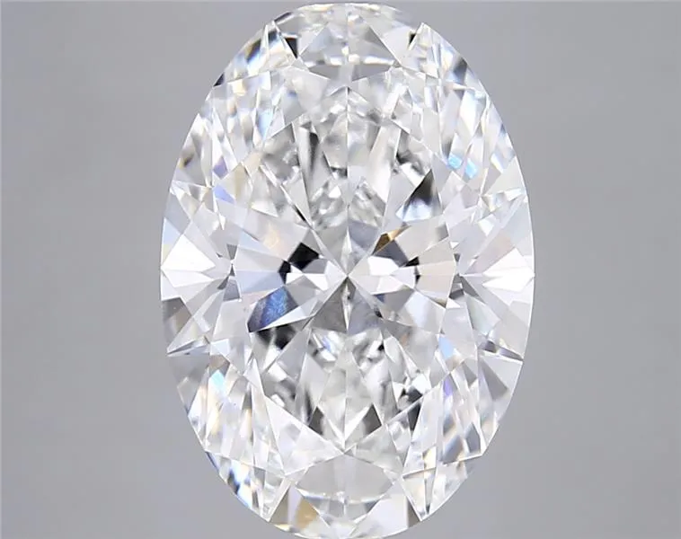 5.08ct Oval Lab Grown Diamond (Colour F, Clarity VVS2, IGI Certified)