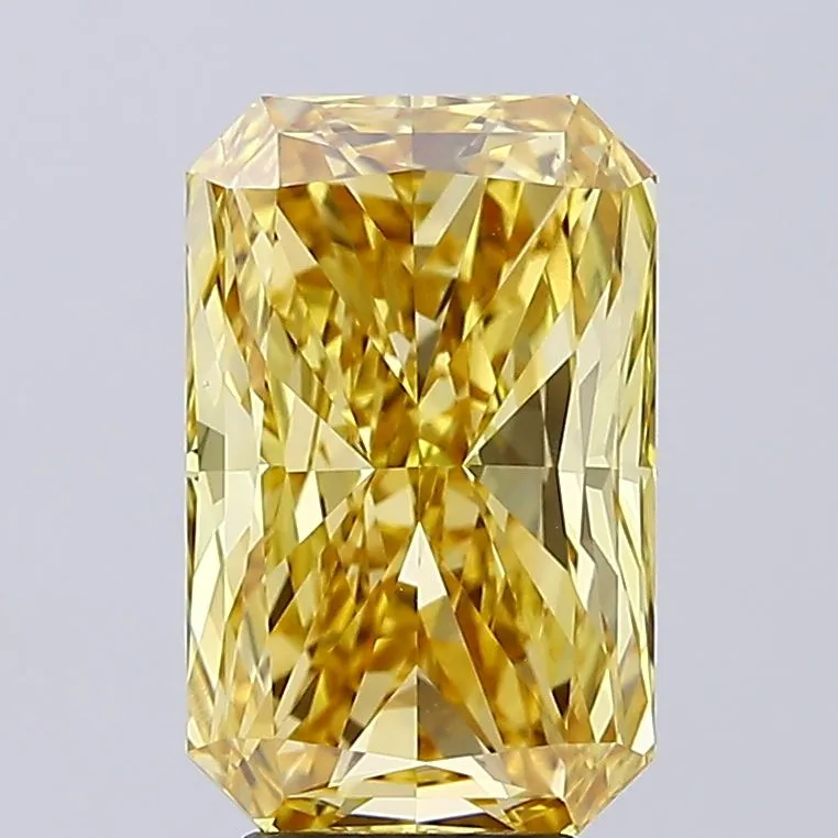 5.08ct Radiant Lab Grown Diamond (Colour Fancy Intense Yellow, Clarity VS1, IGI Certified)
