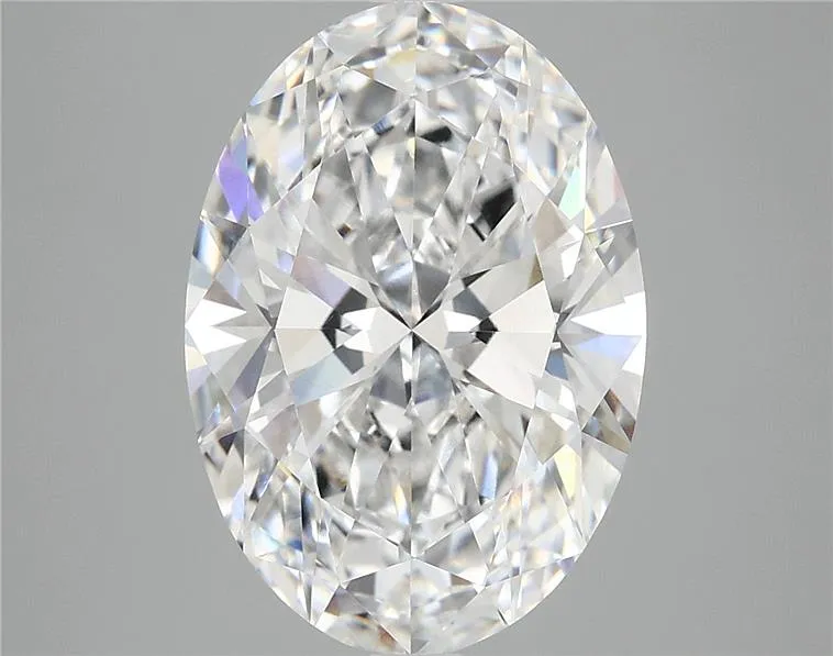 5.10ct Oval Lab Grown Diamond (Colour D, Clarity VVS2, IGI Certified)