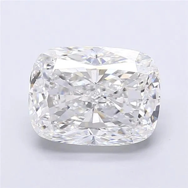 5.12ct Cushion modified Lab Grown Diamond (Colour D, Clarity VVS2, IGI Certified)