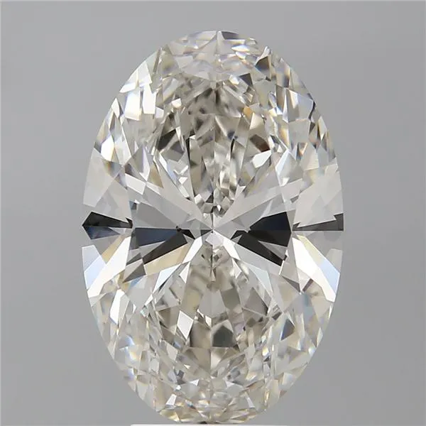 5.20ct Oval Lab Grown Diamond (Colour H, Clarity VS1, Cut EX, IGI Certified)