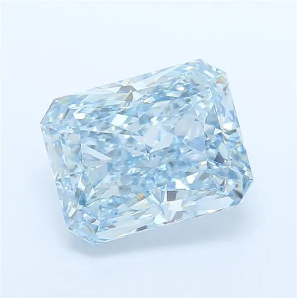 5.22ct Radiant Lab Grown Diamond (Colour Fancy Intense Blue, Clarity VVS2, IGI Certified)