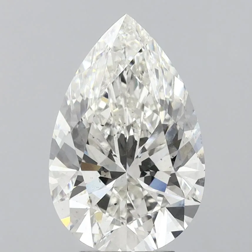 5.23ct Pear Lab Grown Diamond (Colour G, Clarity VS2, IGI Certified)
