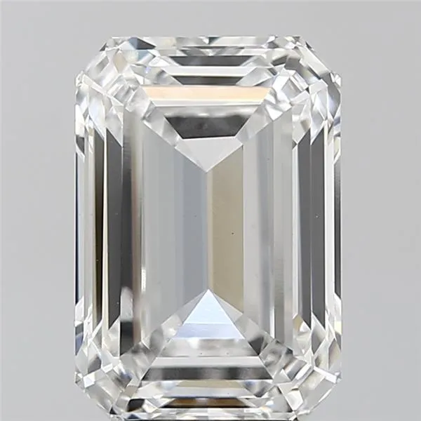5.25ct Emerald Lab Grown Diamond (Colour F, Clarity VVS2, IGI Certified)