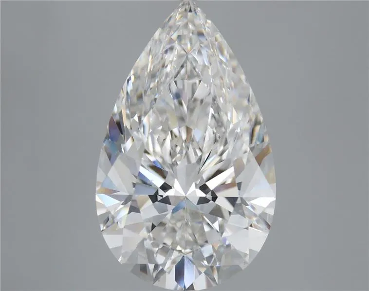 5.28ct Pear Lab Grown Diamond (Colour F, Clarity VVS2, IGI Certified)