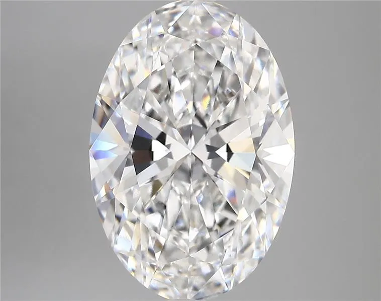 5.32ct Oval Lab Grown Diamond (Colour E, Clarity VVS2, IGI Certified)