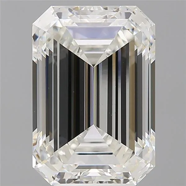 5.56ct Emerald Lab Grown Diamond (Colour F, Clarity VVS2, IGI Certified)