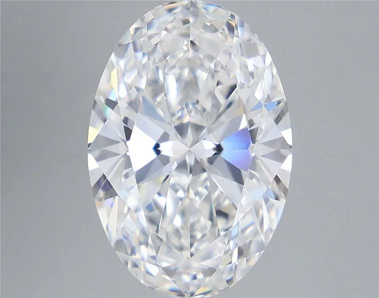 5.56ct Oval Lab Grown Diamond (Colour E, Clarity VVS2, IGI Certified)
