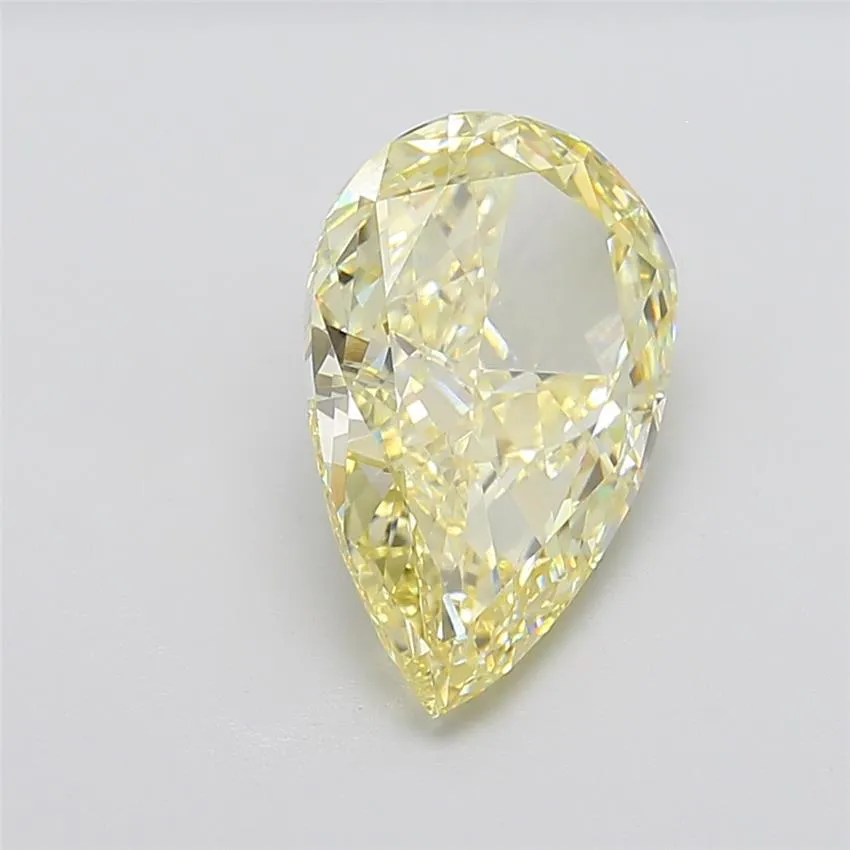 6.00ct Pear Lab Grown Diamond (Colour Fancy Intense Yellow, Clarity VVS1, IGI Certified)