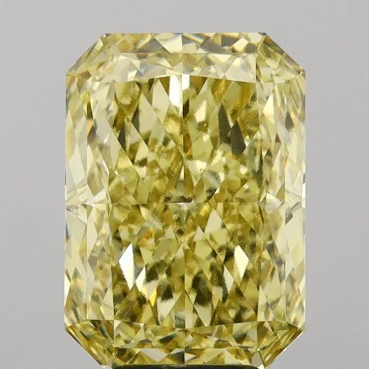 6.06ct Radiant Lab Grown Diamond (Colour Fancy Intense Yellow, Clarity VVS2, IGI Certified)
