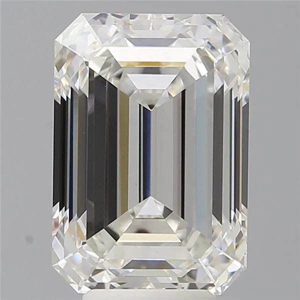 6.08ct Emerald Lab Grown Diamond (Colour G, Clarity VVS2, IGI Certified)