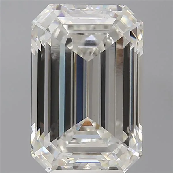 6.10ct Emerald Lab Grown Diamond (Colour F, Clarity VVS2, IGI Certified)
