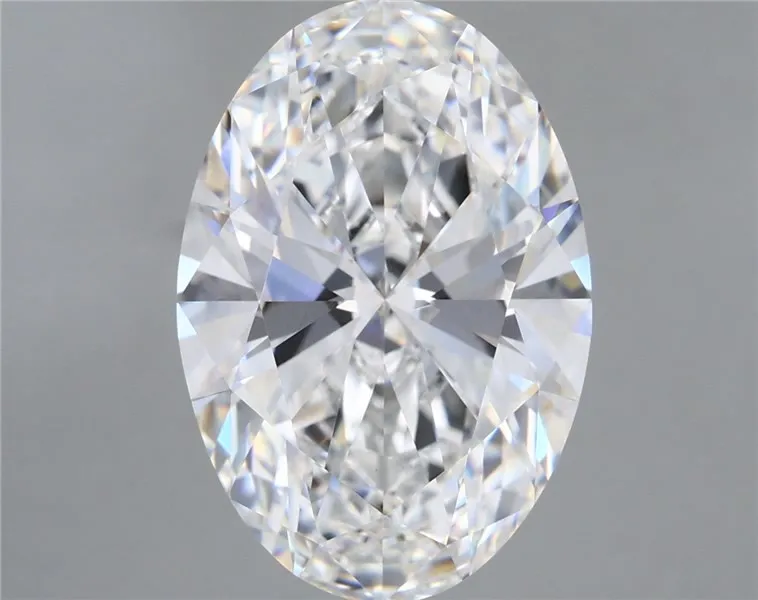 6.61ct Oval Lab Grown Diamond (Colour D, Clarity VS1, IGI Certified)