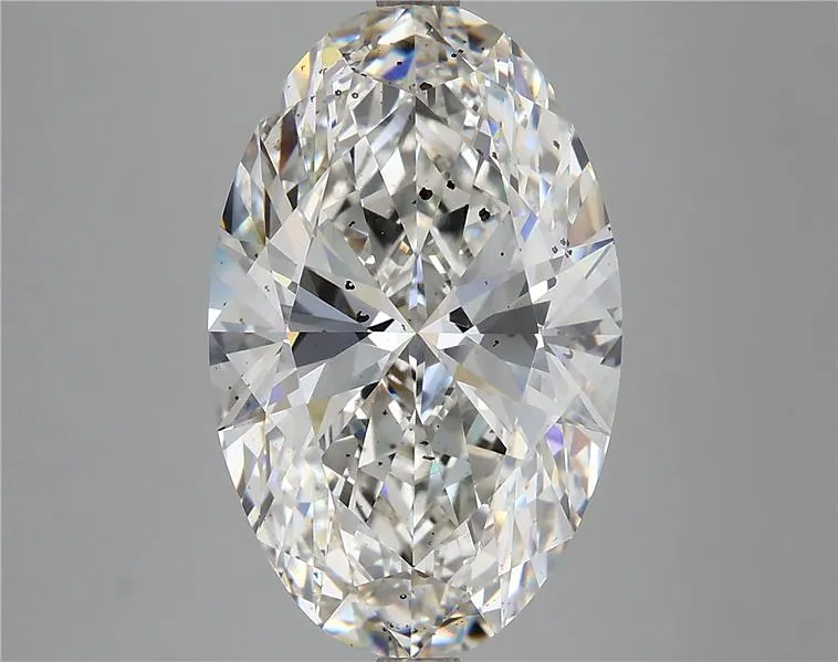 6.61ct Oval Lab Grown Diamond (Colour G, Clarity SI2, IGI Certified)