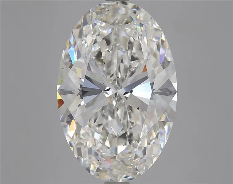 6.86ct Oval Lab Grown Diamond (Colour G, Clarity VS2, IGI Certified)