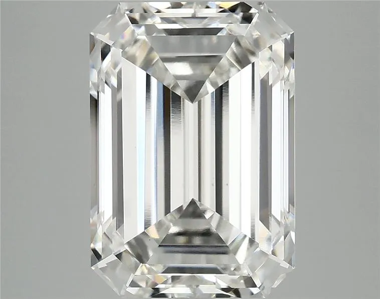 7.20ct Emerald Lab Grown Diamond (Colour G, Clarity VS1, IGI Certified)
