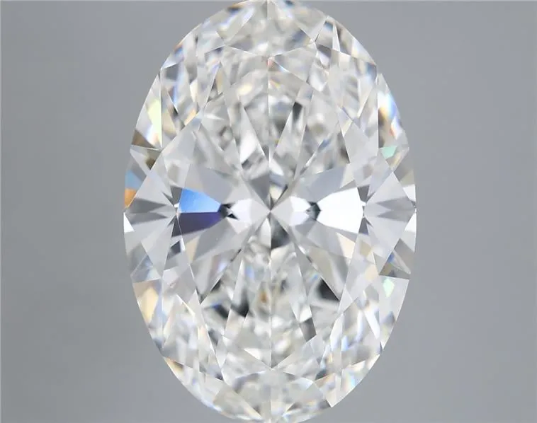 7.42ct Oval Lab Grown Diamond (Colour F, Clarity VVS2, IGI Certified)