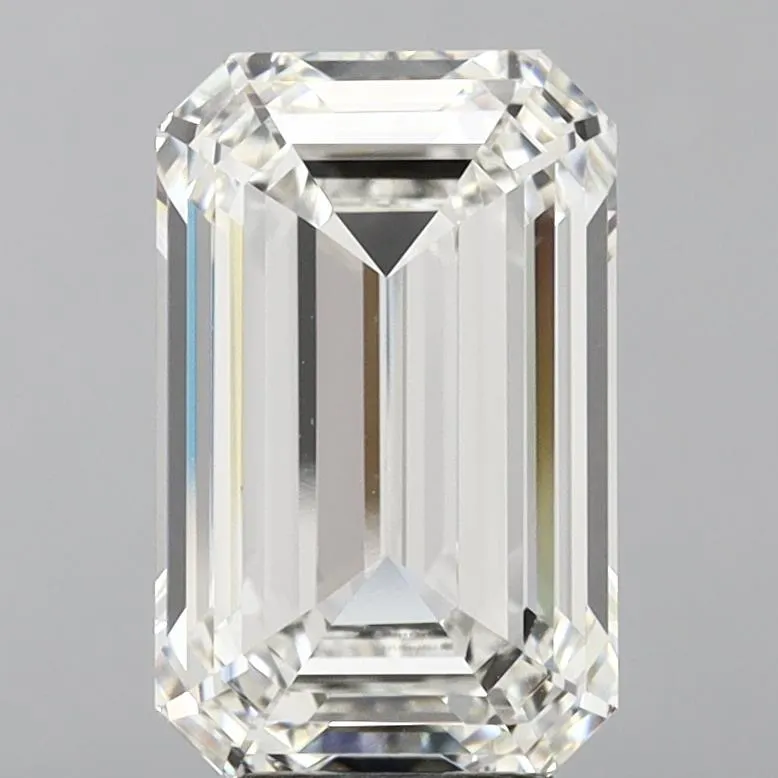 7.52ct Emerald Lab Grown Diamond (Colour G, Clarity VVS2, IGI Certified)
