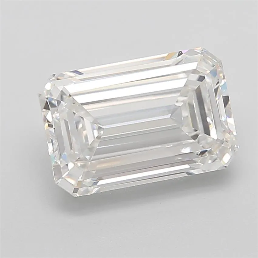 7.54ct Emerald Lab Grown Diamond (Colour F, Clarity VVS2, IGI Certified)