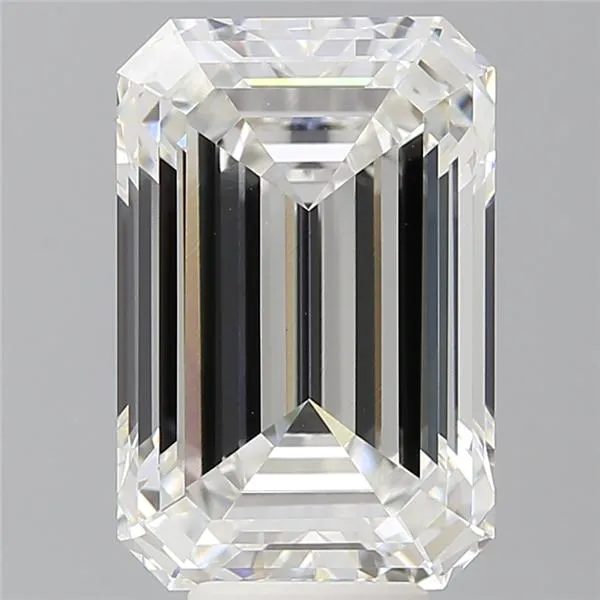 7.60ct Emerald Lab Grown Diamond (Colour F, Clarity VVS2, IGI Certified)