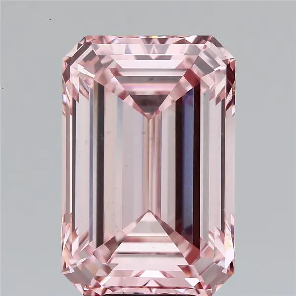 8.40ct Emerald Lab Grown Diamond (Colour Fancy Intense Pink, Clarity VS1, IGI Certified)